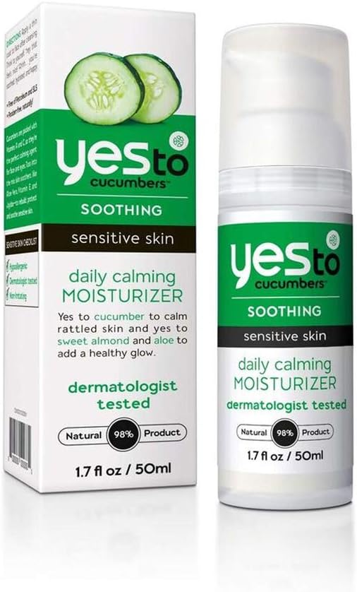 Yes To Cucumbers Daily Calming Moisturizer -- 1.7 fl oz