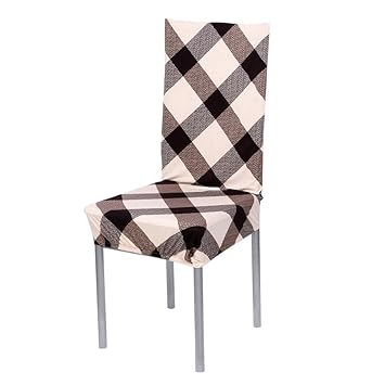 Zibuyu Removable Stretch Elastic Slipcovers Home Stoo Seatl Chair Covers E