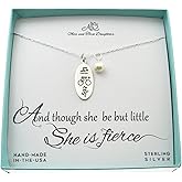 Triathlon Necklace Accented with a Crystal Pearl |18 Inch Sterling Silver Cable Chain | Triathlon Jewelry | Sports Jewelry |Runner, Swimmer, Biker |