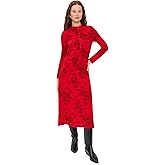 Sea Women's Cornelia Print Long Sleeve Midi Dress
