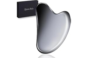 InfiniteRelax Gua Sha Facial Massager, Terahertz Stone, Cryo Gua Sha Tool for Face and Body, Reduce Puffiness, Improve Wrinkl