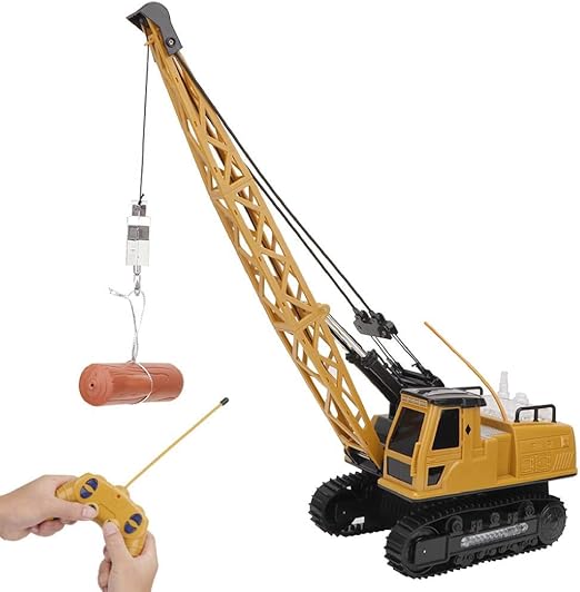 【2021 New Year 𝐏𝐫𝐨𝐦𝐨𝐭𝐢𝐨𝐧】Remote Control Crane, RC Crane Model Kids Toy