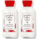 Bath & Body Works Gingham Love Super Smooth Body Lotion Sets Gift For Women 8 Oz -2 Pack (Gingham Love), 4 Fl Oz (Pack of 2)