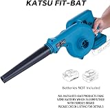 KATSU Tools FIT-BAT 21V Cordless Blower Body Only 220W 16500RPM 2.5m3/min view 2