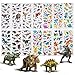 HORIECHALY Dinosaur 3D Puffy Stickers for Kids,52 Different Sheets Dinosaur Stickers,Dinosaur Themed Party Supplies,Dinosaur Gift for Girls and Boys.