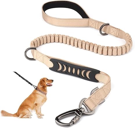 Correa para perro SZ-Climax con asa de tráfico acolchada para control adicional para perros de tamaño mediano y grande, correa reflectante para, ...