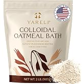 Yareli Colloidal Oatmeal, 2lb (32oz), Bath Powder for Dry Skin for All Ages