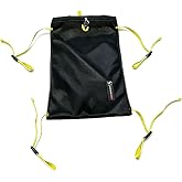 Kangaroo Pocket for Backpack, 5L Waterproof Extension Pouch (Black) | 5L Extra Storage Capacity, Breathable Quick-Dry Mesh, Multiple Attachment Cords, Ultra-Light 60g, Compact Foldable Design
