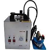 PreAsion 110V 1600W Stainless Steel Industrial Steam Ironing Station - 4L Boiler, 900W Iron Head, Professional for Clothing Stores, Laundries &amp; Factories​