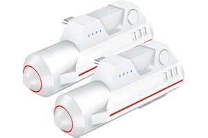 bioherm Battery 2 Pack for Oculus Quest 2, Oculus Quest 2 Portable Headset Accessories, 5000mAh Head Strap Battery Pack Compatible with Oculus/Meta Quest 2 and Quest for Extra 2-4H Playtime