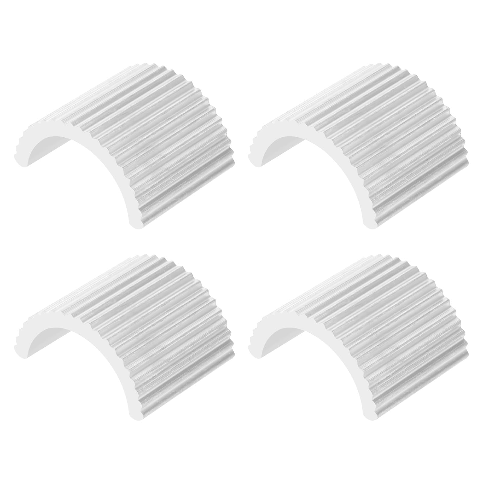 LT Easiyl 4Pcs Aluminum Alloy Bicycle Handlebar Shims Motorcycle Handlebar Spacer Conversion Washers Conversion 28mm To 22mm Gasket Silver