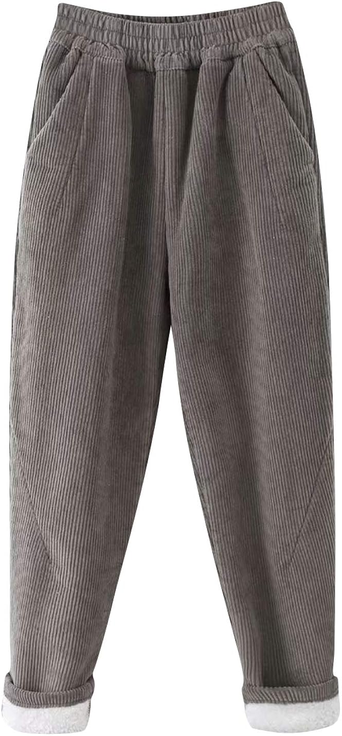 women's corduroy joggers