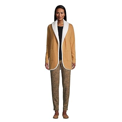 sherpa lined cozy cardigan