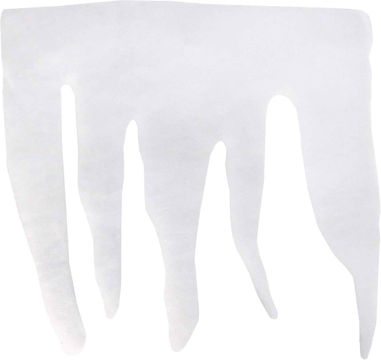 Artificial Snow - Northlight 7' White Artificial Christmas Craft Icicle Snow Fringe