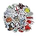 Halloween Sticker Gumind Sugar Skull Stickers Pack 100 PCS Include Zombie Skeleton And Ghost Pattern For Laptop,Car,Motorcycle,Bicycle,Luggage,Graffiti,Skateboard Sticker Hippie Decals Bomb Waterproof