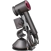 CATOOMUU for Dyson Supersonic Hair Dryer Stand Holder, Dyson Blow Dryer Accessory Organizer, Attachments Counter Storage Rack