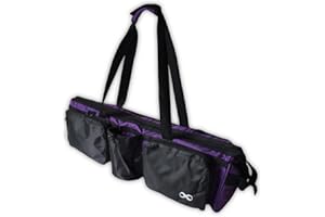 YogaAddict Yoga Mat Tote Bag Supreme and Carriers with Pocket & Zipper, 30" Long, Extra Large, Fit Most Mat Size, Pilates, Gym, Compartment for Yoga Block, Easy Access