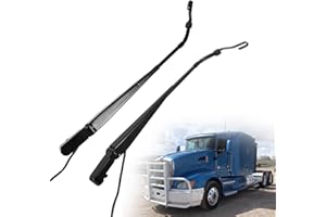 Kozlira 1 Pair Windshield Wiper Arm Compatible with Kenworth T600 T600A T660 T800, 2006-2012 - Replace 602-5403 602-5404 (Front Left Driver Side+Front Right Passenger Side)