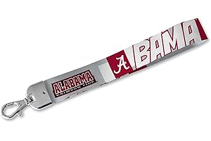 Rico Industries NCAA Standard Wrist Lanyard,Cute Wristlet Strap Keychain Holder Car Keys ID Badges Card Wallet Phone Camera