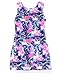 Wah Na Big Girls Sparkle Sports Gymnastics Biketard For 8-10 Years Old