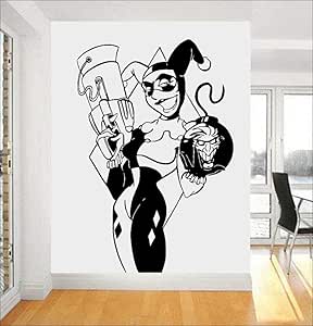 Superhéroe Harley Quinn Dc Comic Wall Sticker Vinilo Decoración Del
