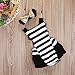 Newborn Kids Baby Girls Clothes Lace Jumpsuit Romper Playsuit + Headband Outfits (6-9 Months, Striped)