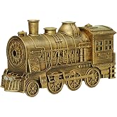 300ml Train Diffuser, Aromatherapy Essential Oil Diffuser and Train Humidifier with Dual-Color LED Light, Christmas Decor (Includes Remote Control)