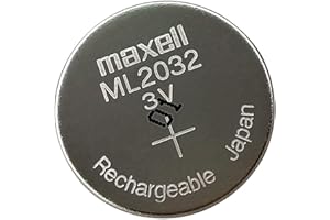 AIYUE ML2032 Rechargeable Battery Replacement for Logitech K750 Keyboard
