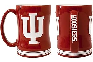 Boelter Brands Indiana Hoosiers 15oz. Ceramic Relief Mug