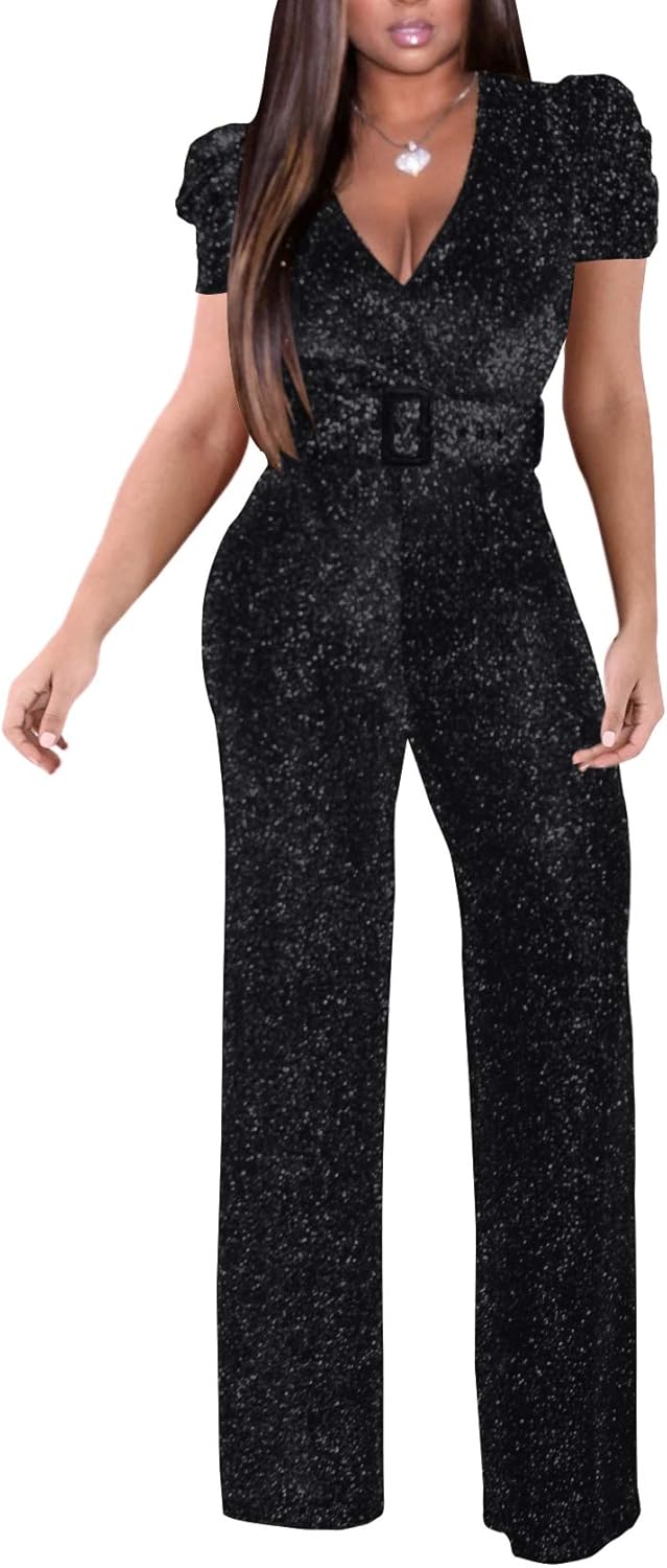 plus size sparkly jumpsuit