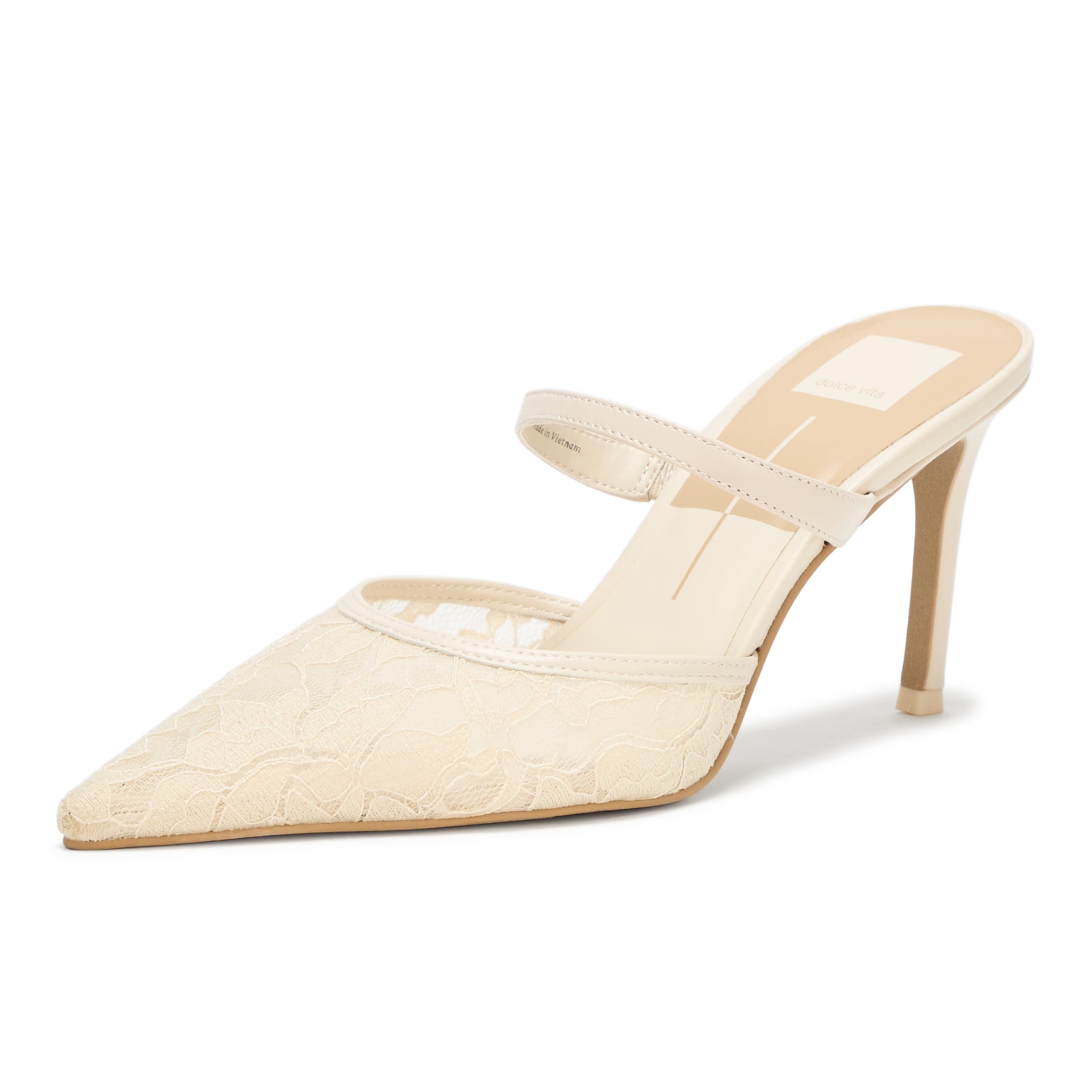 DOLCE VITA Women’s KATIK Pump, White, 9