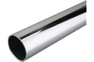 KNAPE & VOGT Closet-Pro by John Sterling 0018-4BZ Closet Pole for Closets Entry Way Storage Room Craft Room, 48-Inch, Chrome