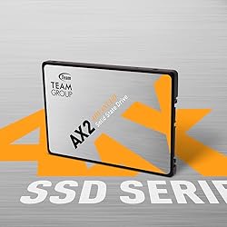 TEAMGROUP AX2 256GB 3D NAND TLC 2.5 Inch SATA III