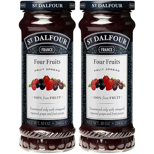 Amazon.com: St. Dalfour All Natural Fruit Spread Black Raspberry