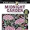 Creative Haven Midnight Garden Coloring Book: Heart & Flower Designs ...