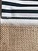LINENLUX Over The Door Organizer Wall Closet Hanging Storage Bag Multilayer Linen Fabric Pouch Debris (Blue,11.8x25.1In)