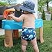 ALVABABY Baby Swim Diapers 2pcs One Size Reuseable Washable & Adjustable for Swimming Lesson & Baby Boy Girl