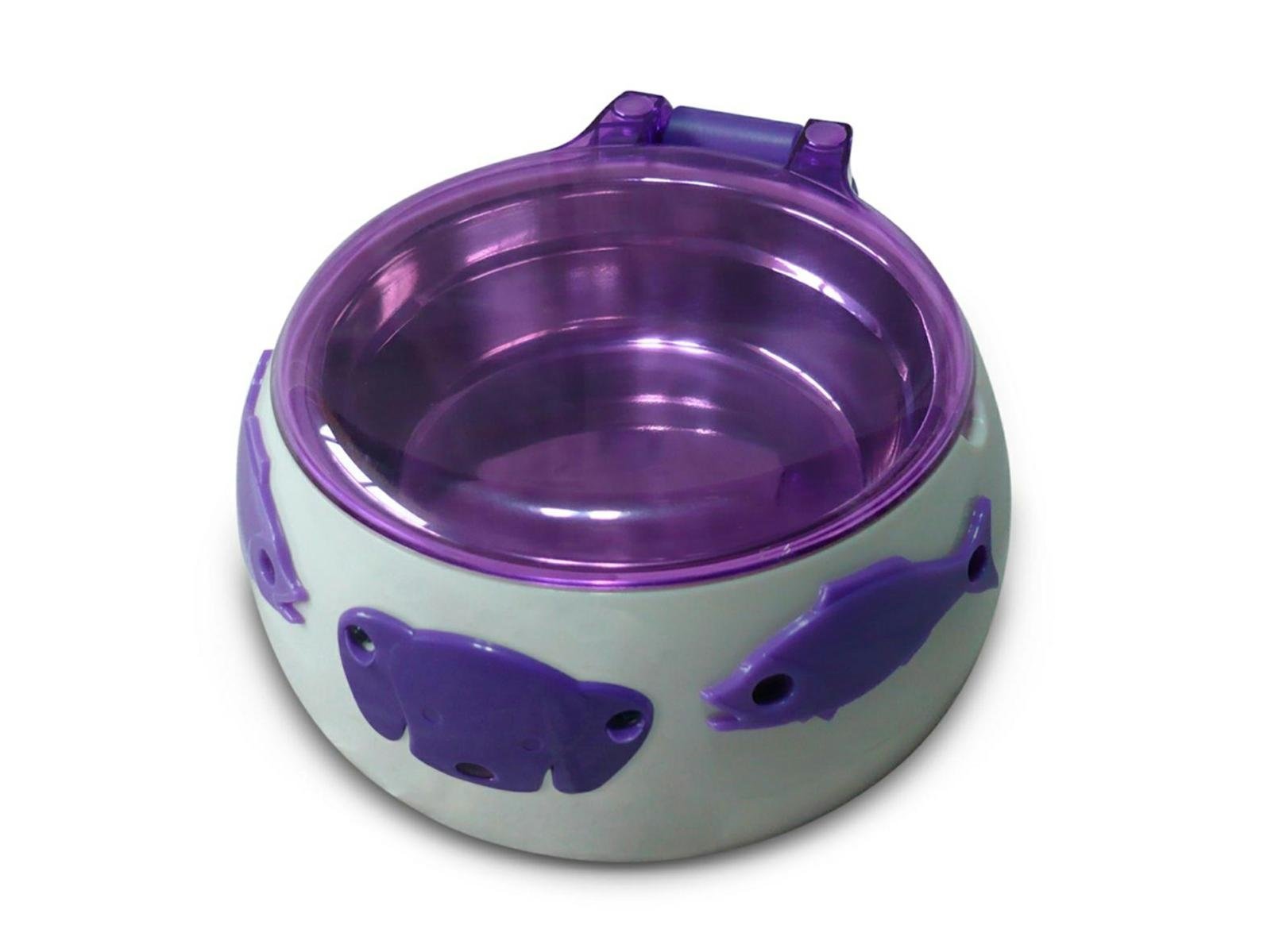 Aquarialand Haquoss Magic Dog Box Automatic Opening Food Dispenser, 17.5 cm Diameter