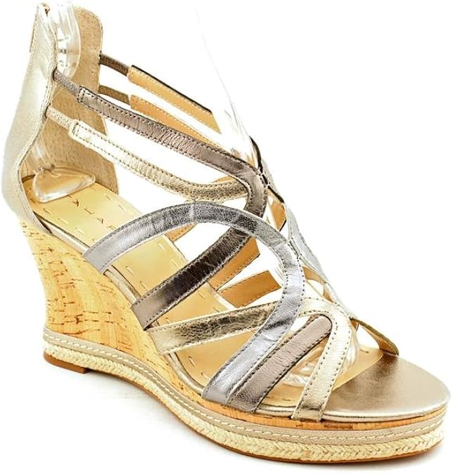 tahari open toe pumps