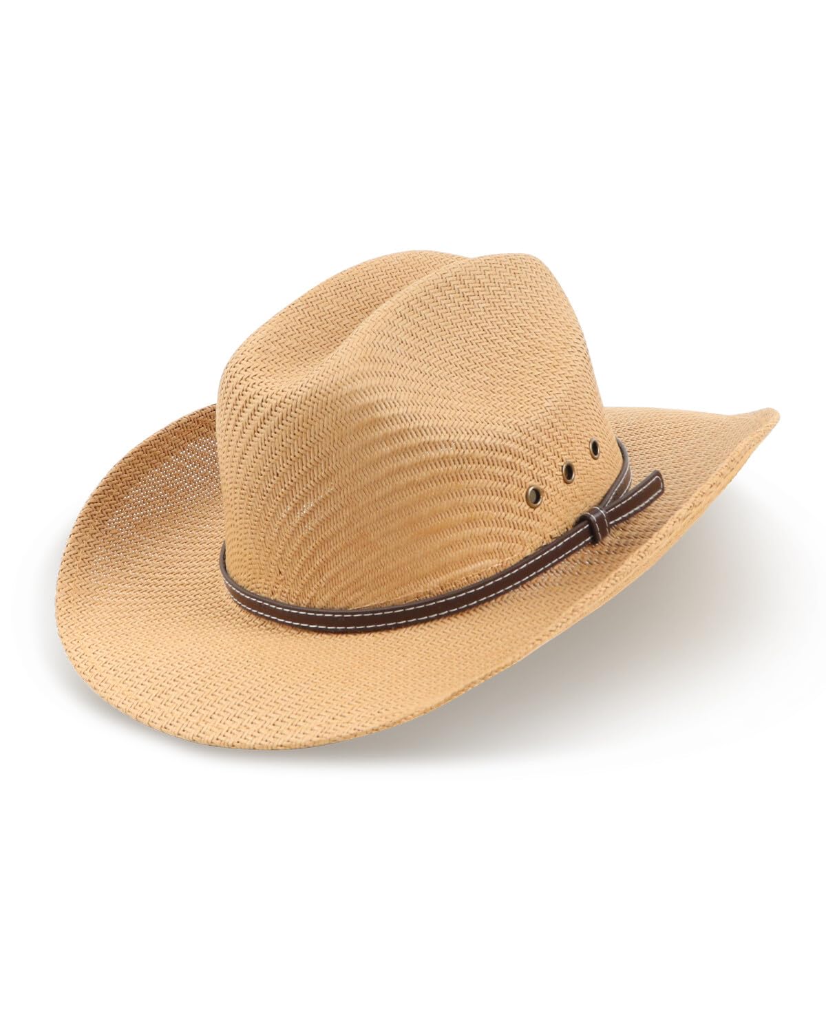 Photo 1 of Zylioo XL Wide Brim Cowgirl Hat,Extra Large Breathable Straw Western Hat for Summer Beach Ranch Sun Protection Khaki