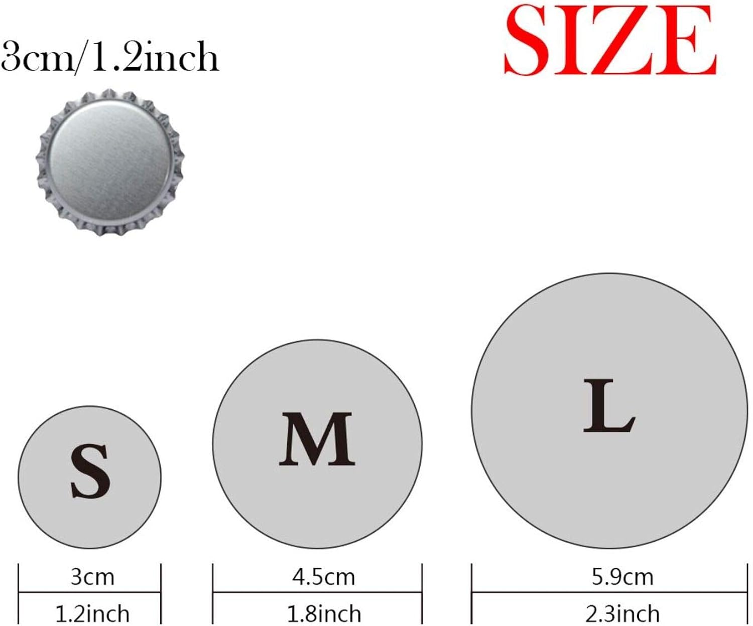 Safemoon Hodl Round Button Badges Metal Pins Custom Bag Clothes Hats: Clothing