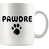 Pawdre Dog Dad Gifts Dog Owner Brother Uncle Boyfriend Husband Cat Dad Gifts Animal Lovers Gifts For Men Novelty Drinkware Ceramic Mug 11 oz White