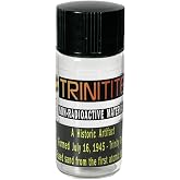 Trinitite Sample in Glass Vial