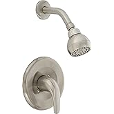 PROFLO PF7610G Alvord Shower Only Trim Package with 1.75 GPM Single Function Shower Head - Brushed Nickel