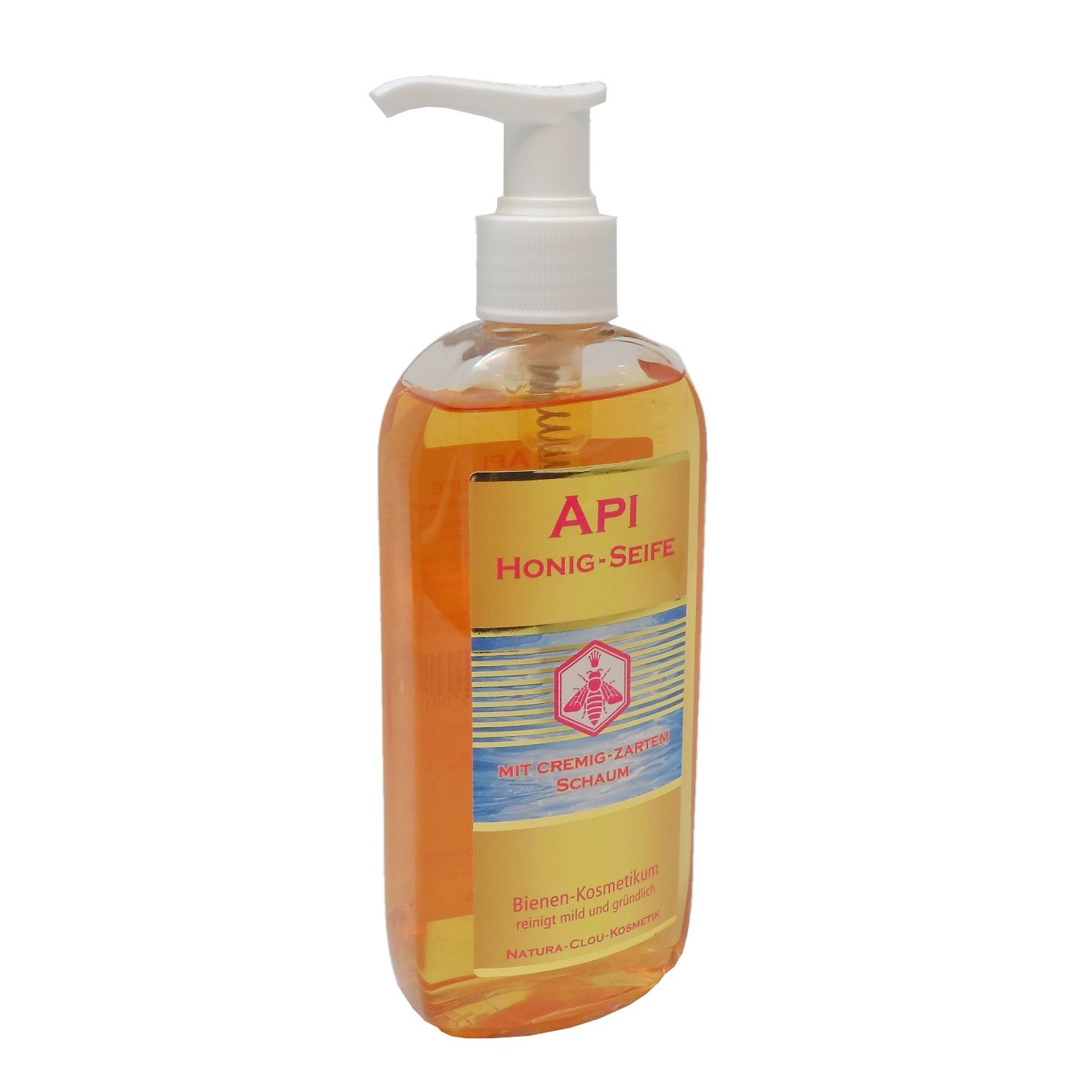 API - Honey soap with creamy soft foam