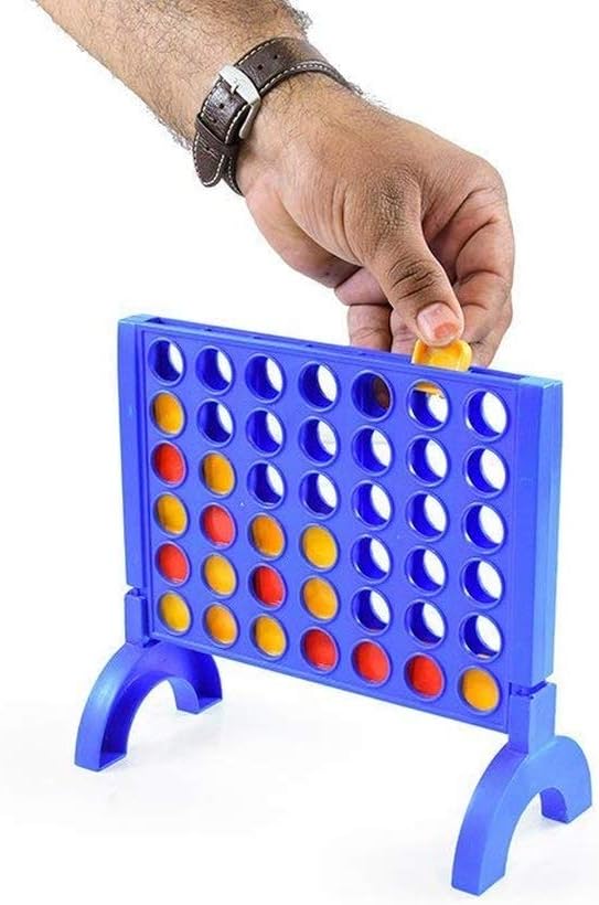 TanMan Connect 4 / Plot 4 Travel Board Game - an Exciting Game of Strategy