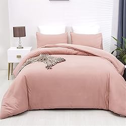 Cottonight Pink Comforter Set Queen Women Girls