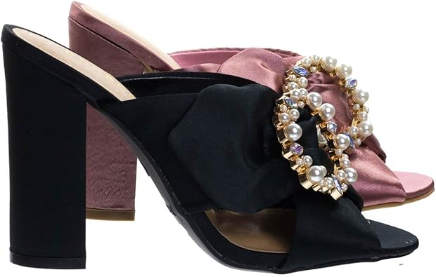 block heel mule sandals