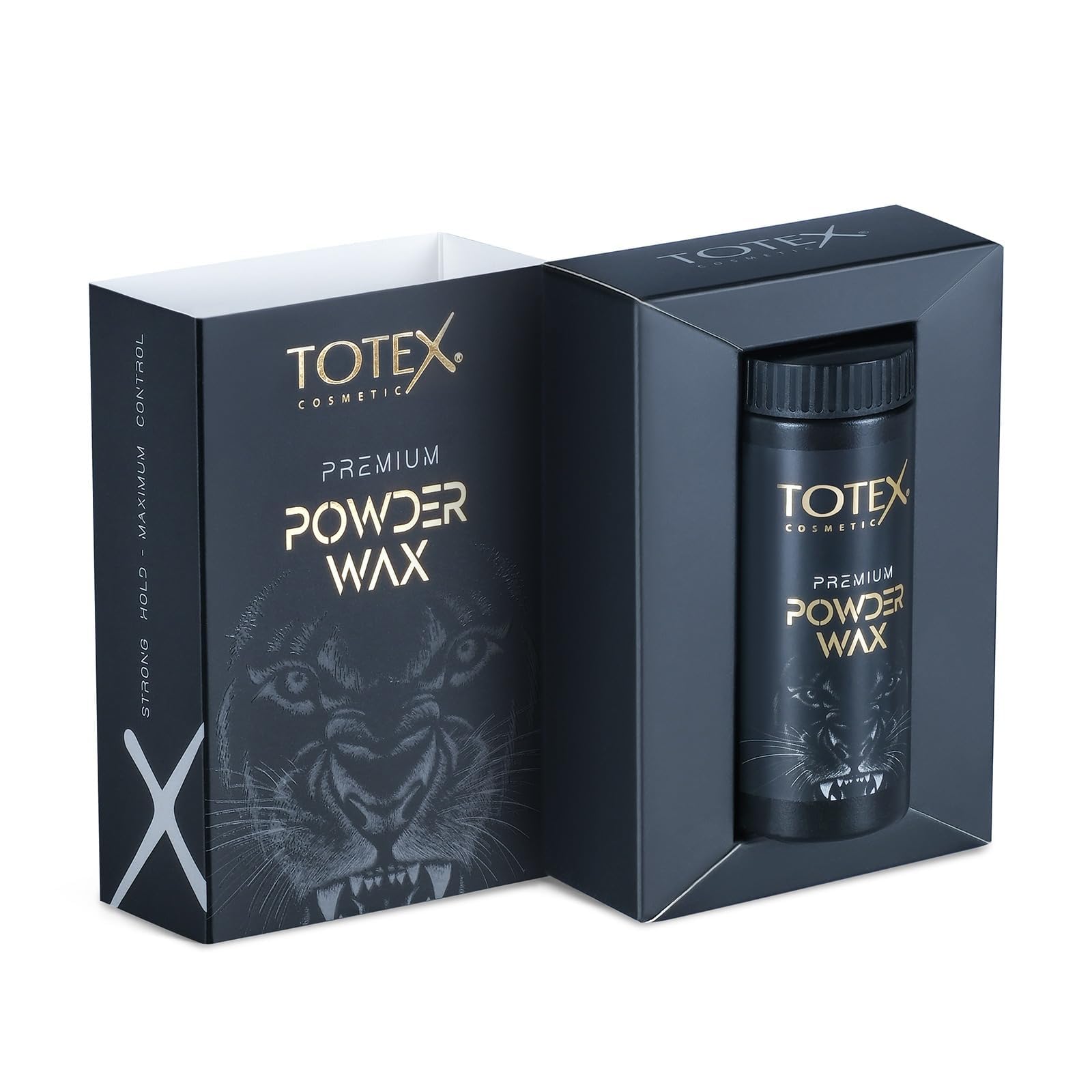 Totex Premium Hair Styling Texturising Powder Wax | Volumizing Thickening Magic Dust | Flexible Hold Matt Look Maximum Control for Men & Woman 20 gr