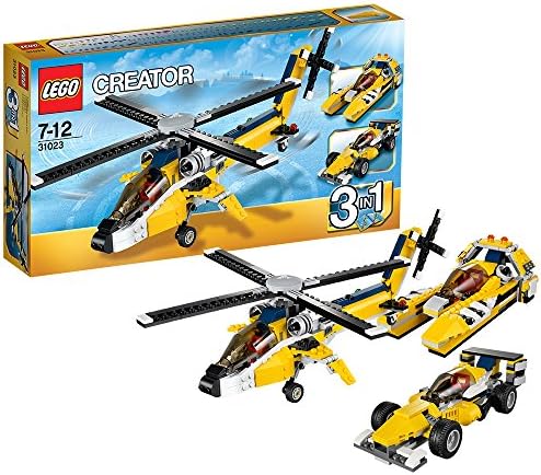lego creator yellow racers